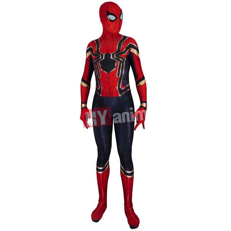 iron man spider man costume
